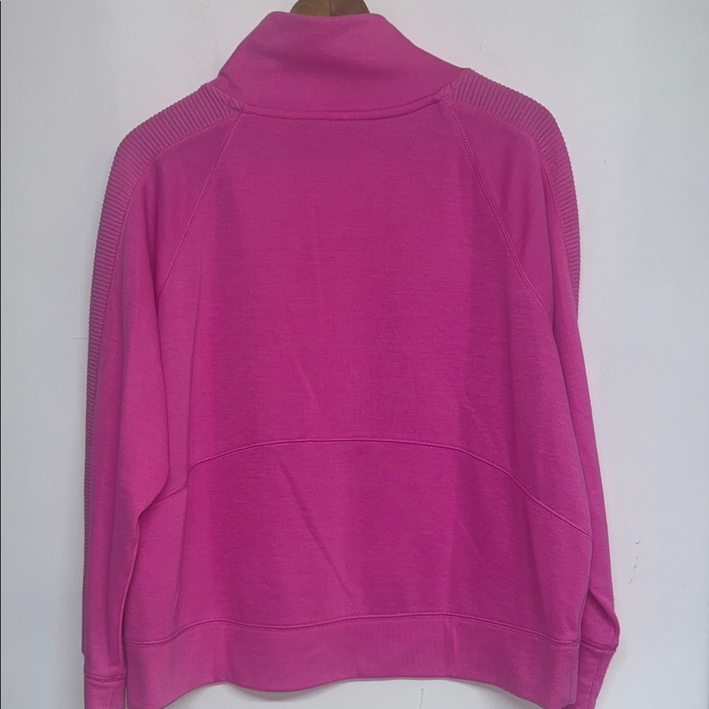Fila XXL Women’s Hot Pink Cowl Neck Sweatshirt w/ Kangaroo Pocket - Picture 5 of 6